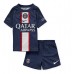 Billige Paris Saint-Germain Hjemmetrøye Barn 2022-23 Kortermet (+ korte bukser)